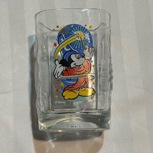 2000 Walt Disney World Celebration Glass With McDonald's Logo